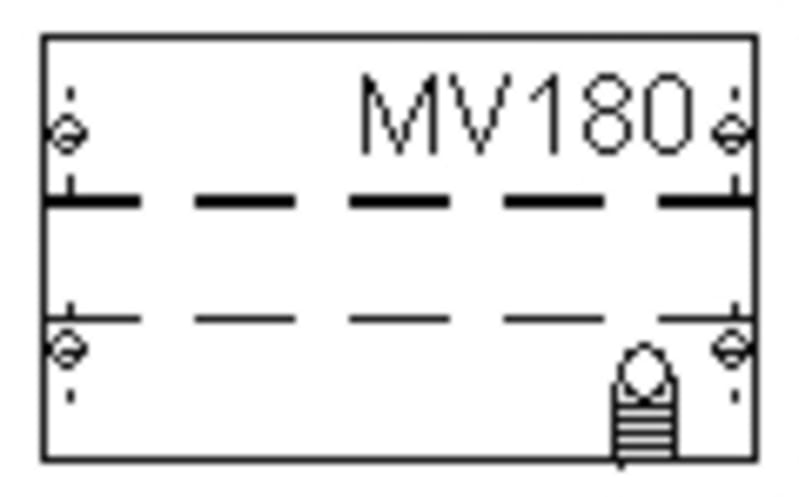 MBV182 module with plastsl. (2CPX041817R9999)