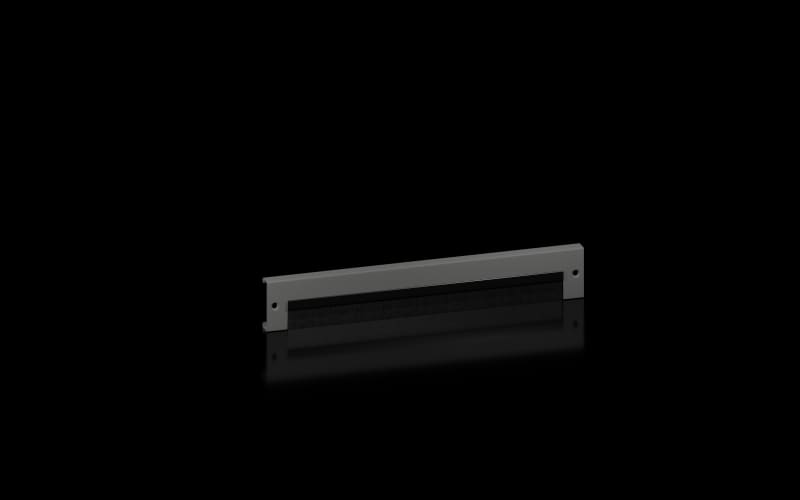 Rittal VX 8660093 Base Trim Panel with Brush Strip 800×100 mm