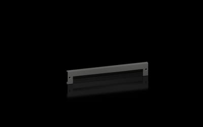 Rittal VX 8660093 Base Trim Panel with Brush Strip 800×100 mm