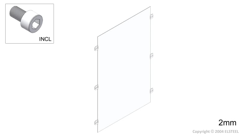 Separation Plate 400X2000MM (2447456)