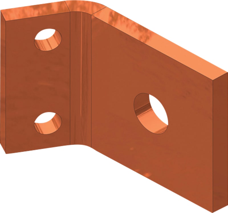 Copperbrikke 4 pcs (21012)