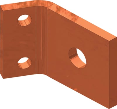 Copperbrikke 4 pcs (21012)