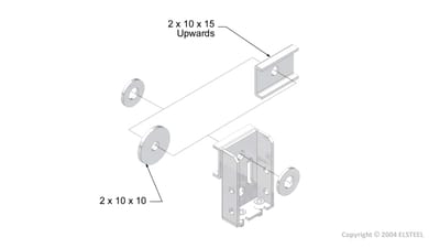 Efa Elektro 2447620 Holder for Earth Busbar