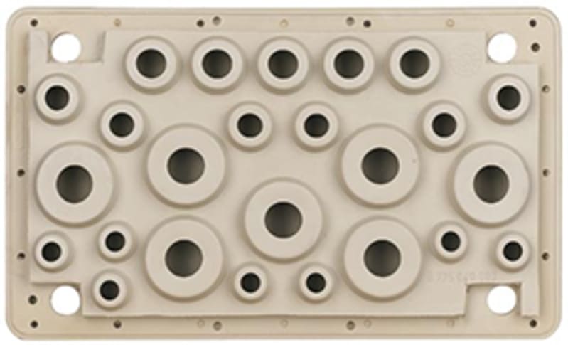 Flange UFK1 rubber xE