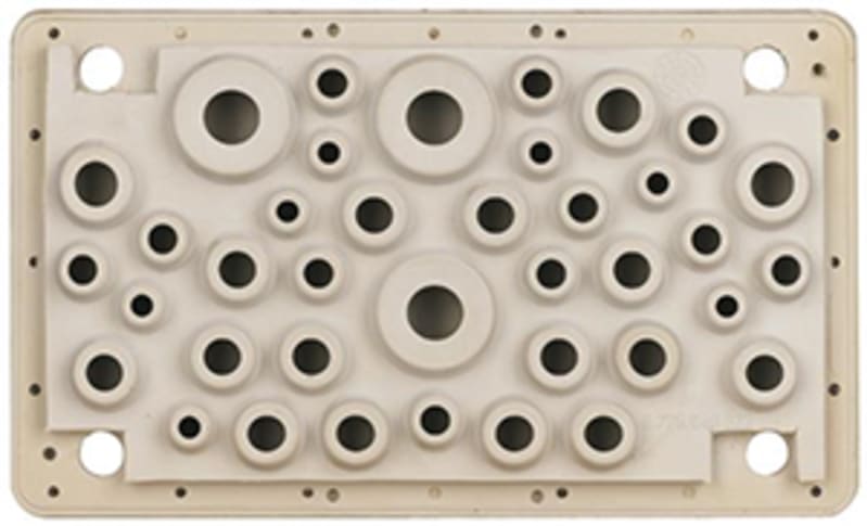 Flange UFK3 rubber xE