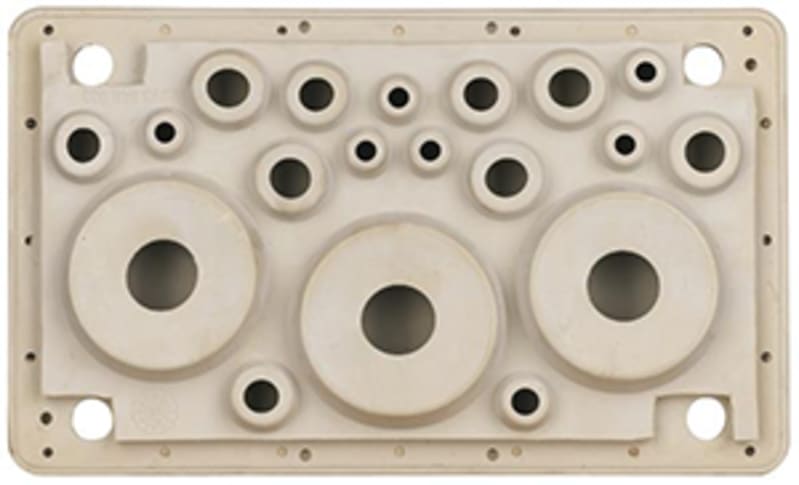 Flange UFK4 rubber xE