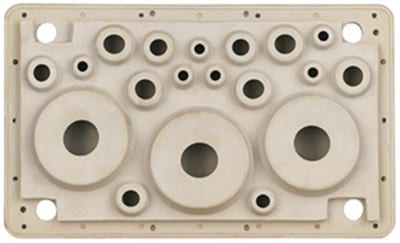Flange UFK4 rubber xE