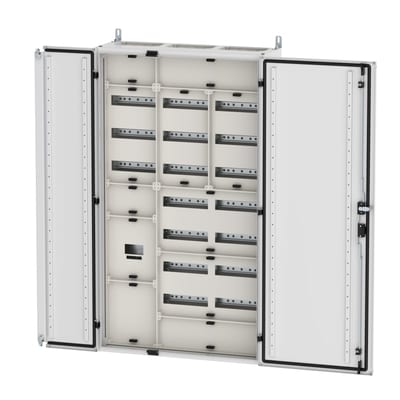 Wall-mount cabinet BF1 white H1400 B800 D270 xE