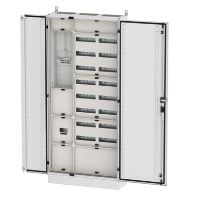 Floor-standing cabinet BF4 white H1800 B800 D270 xE