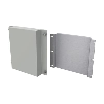 Mounting plate max. depth H300 B400 xEB