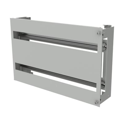 DIN-rail meter panel 3M H400 B1200 xEB