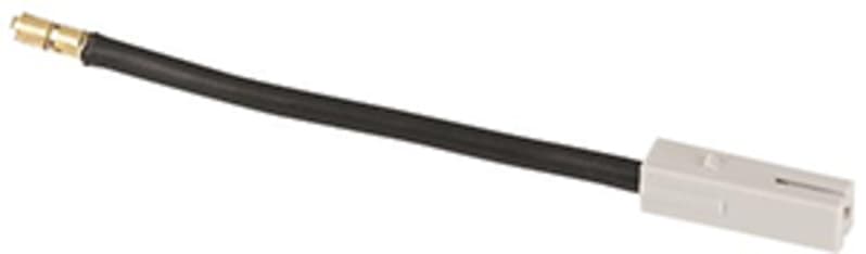 Plug with cable 6mm² L=120 Black (102692)