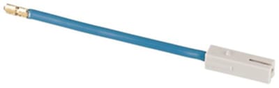 Plug with cable 6mm² L=120 Blue