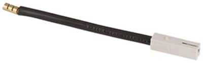 Plug with cable 10mm² L=120 Black
