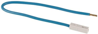 Plug with cable 6mm² L=320 Black (102697)
