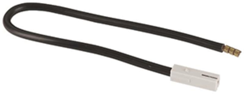 Plug with cable 10mm² L=320 Black (102698)