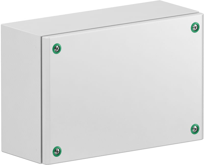 Schneider Electric Metal industrial box plain door H200XW300XD120 IP66 IK10 RAL 7035 NSYSBM203012