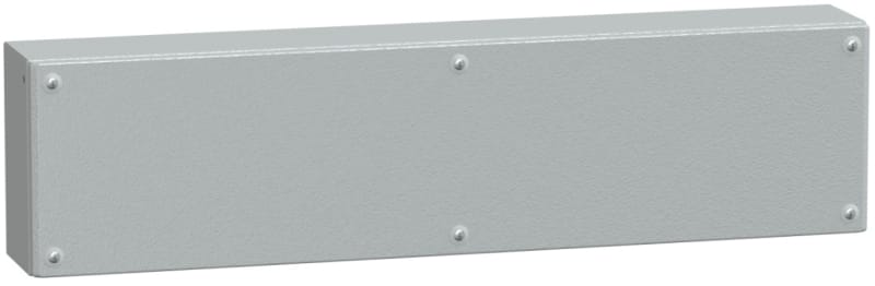 Schneider Electric Metal industrial box plain door H200XW800XD120 IP66 IK10 RAL 7035 NSYSBM208012