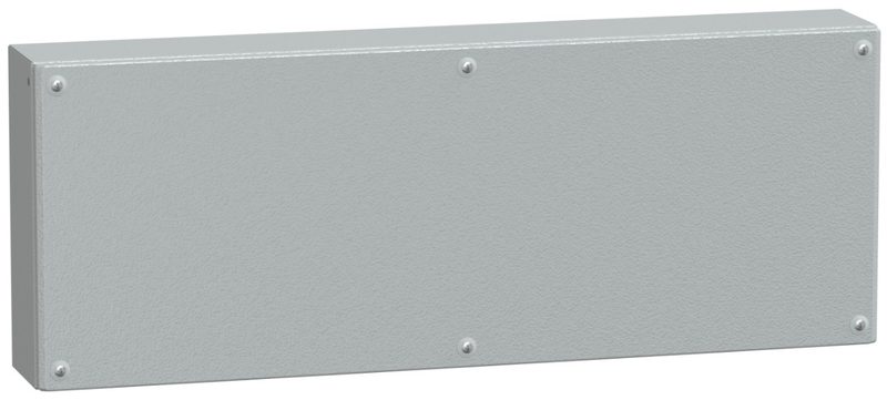 Schneider Electric Metal industrial box plain door H300XW800XD120 IP66 IK10 RAL 7035 NSYSBM308012