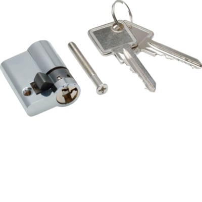 Hager Systemer Lock Cylinder 40 mm, 1242E, for FZ53 Closure