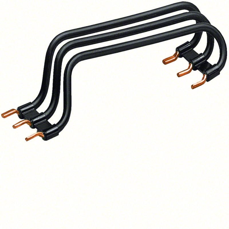 Hager Systemer cable set for miniature circuit breakers, 3-pole, 150 mm, 3 x 10 mm² (KC350)