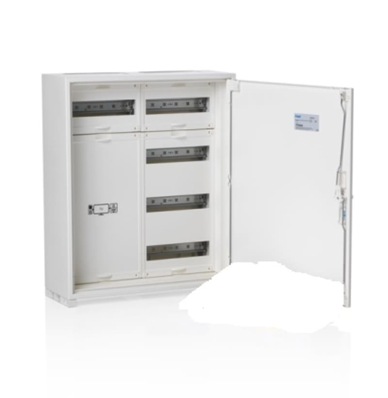 Hager Systemer surface consumer unit 650 x 550 x 205 mm IP44 class II (2471572)