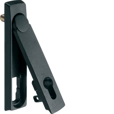 Hager Systemer FZ534N Recessed Cabinet Handle for Cylinder Lock