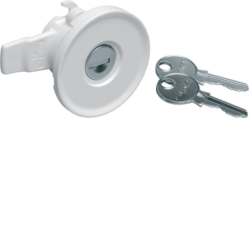 Hager Systemer FZ597N Cylinder Lock with 2 Keys No. 1242E