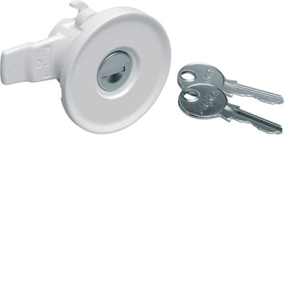 Hager Systemer FZ597N Cylinder Lock with 2 Keys No. 1242E