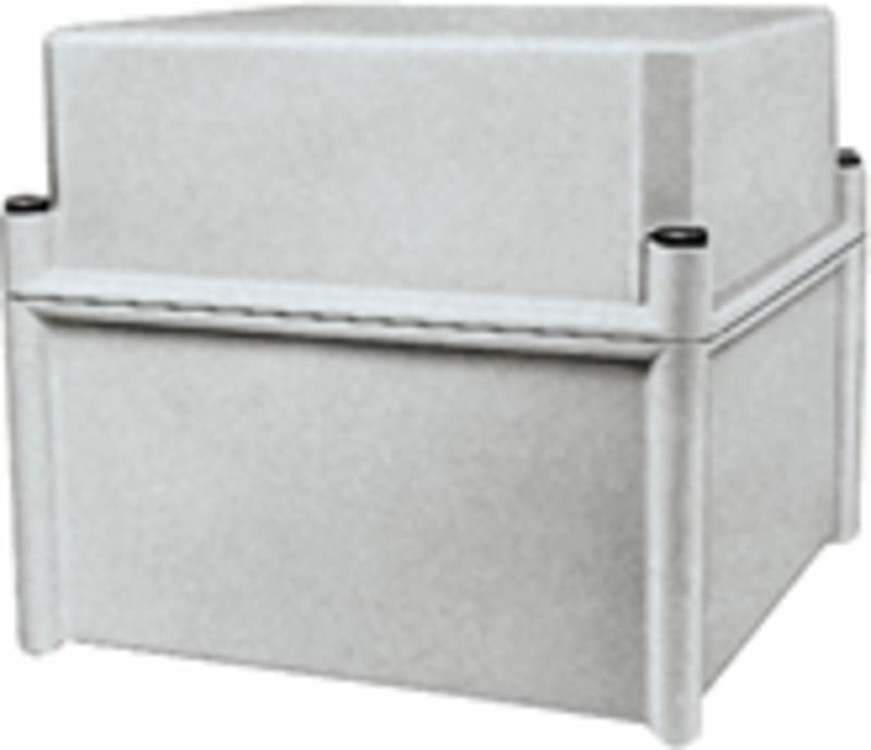 Schneider Electric PLS box, polyester rear, opaque PC cover IP65 27X27X23CM NSYPLSC2727AG
