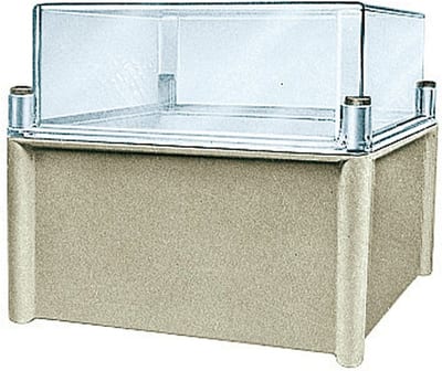 Schneider Electric PLS box, polyester rear, polyester cover IP65 27X36X18CM NSYPLSP2736G