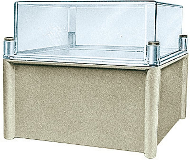 Schneider Electric PLS box, polyester rear, polyester cover IP65 36X36X18CM NSYPLSP3636G