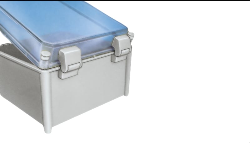 Sette with hinges RAL7035 (NSYBE27G)