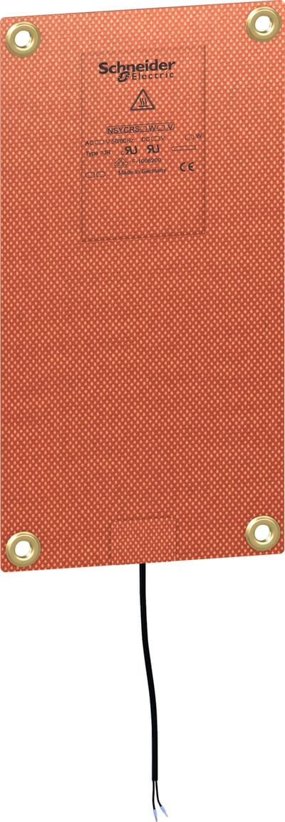Schneider Electric Climasys Ultra thin resistance heater low starting current 12W 240V 130X250MM NSYCRS10W240V
