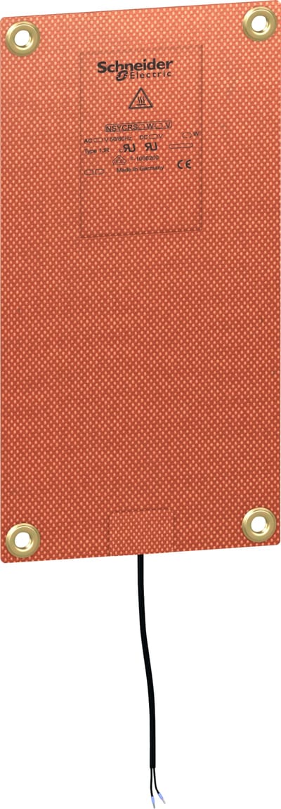 Schneider Electric Climasys Ultra thin resistance heater low starting current 20W 240V 130X250MM NSYCRS25W240V