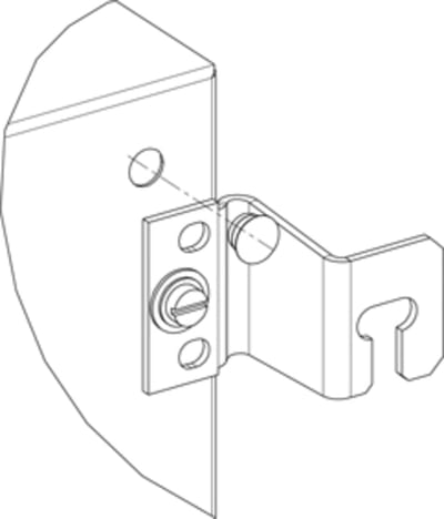Wall bracket 40mm (NSYAEFPF40SC)