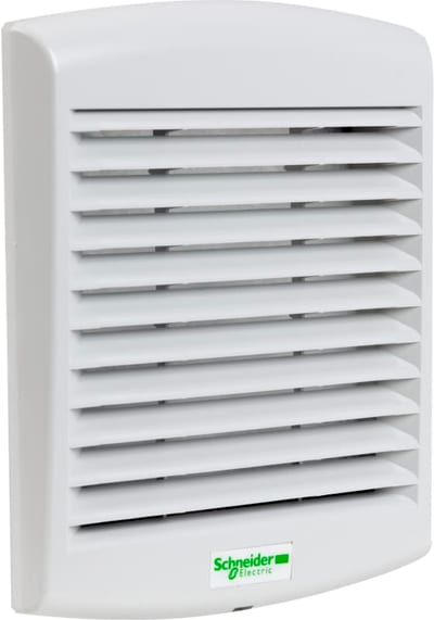 Schneider Electric NSYCAG125LPF outlet grille plastic cut out 125X125MM ext dim 137X117MM IP54