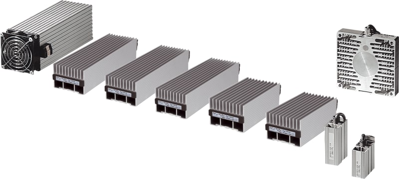 Schneider Electric ClimaSys heating resistance 200W, 230V aluminium slim NSYCRS200W230V