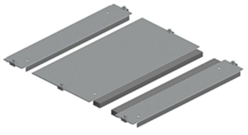 Schneider Electric NSYEC841 One entry cable gland plate, PanelSeT SFN, PanelSet SF, for electrical enclosure W800 D400MM, fixed by clips