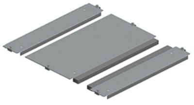 Schneider Electric NSYEC841 One entry cable gland plate, PanelSeT SFN, PanelSet SF, for electrical enclosure W800 D400MM, fixed by clips