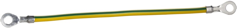 Schneider Electric Earth leads section 6mm², length 160mm, eyelet hole 8,3MM. Packaging unit: 10. NSYEL166D8