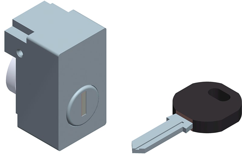 Schneider Electric Cylindrical barrel - 455 keylock NSYIN4551
