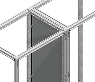 Schneider Electric PanelSet SF partition panel - galvanised steel - 2000X600 mm NSYPPS206
