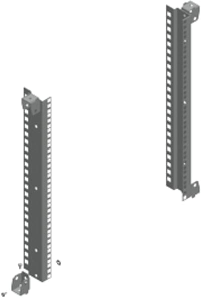 Schneider Electric PanelSeT SF/SM partial 19" fixed rack - 1200 mm NSYRCKP26