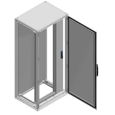 Schneider Electric PanelSeT SF/SM 19" swing rack - 1400X800 mm - 27 modules NSYRSW27