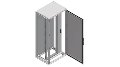 Schneider Electric PanelSeT SF/SM 19" swing rack - 2000X800 mm - 40 modules NSYRSW40
