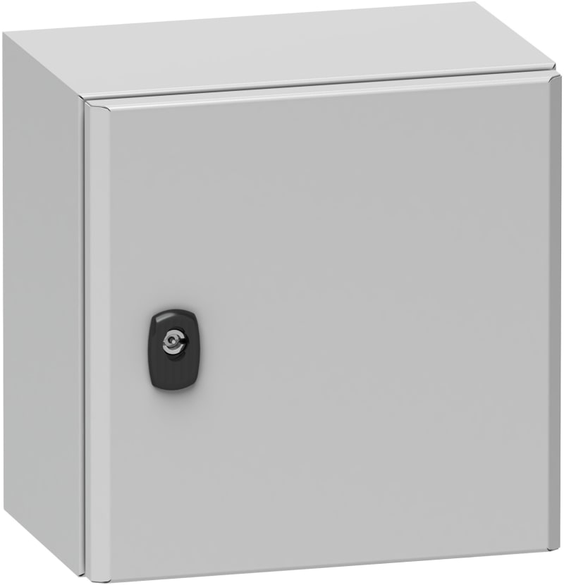 Wall-mount cabinet with plate, 5X3X2 (NSYS3D5320P)