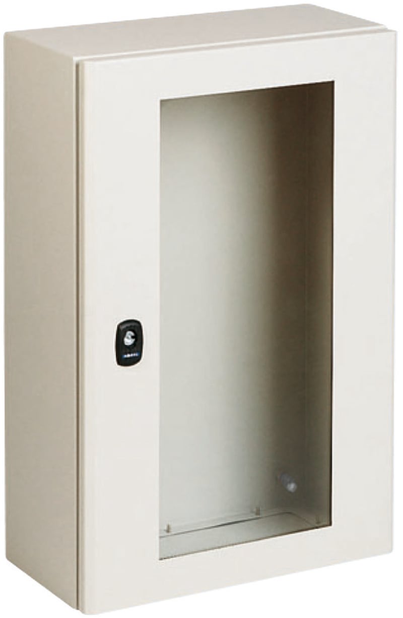 WALL-Mount Cabinet WITH WINDOW. 8X8X3 (NSYS3D8830T)
