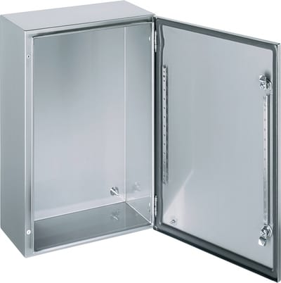 Schneider Electric NSYS3X5420 PanelSet S3X stainless 304L, Scotch Brite® finish, H500XW400XD200 mm.