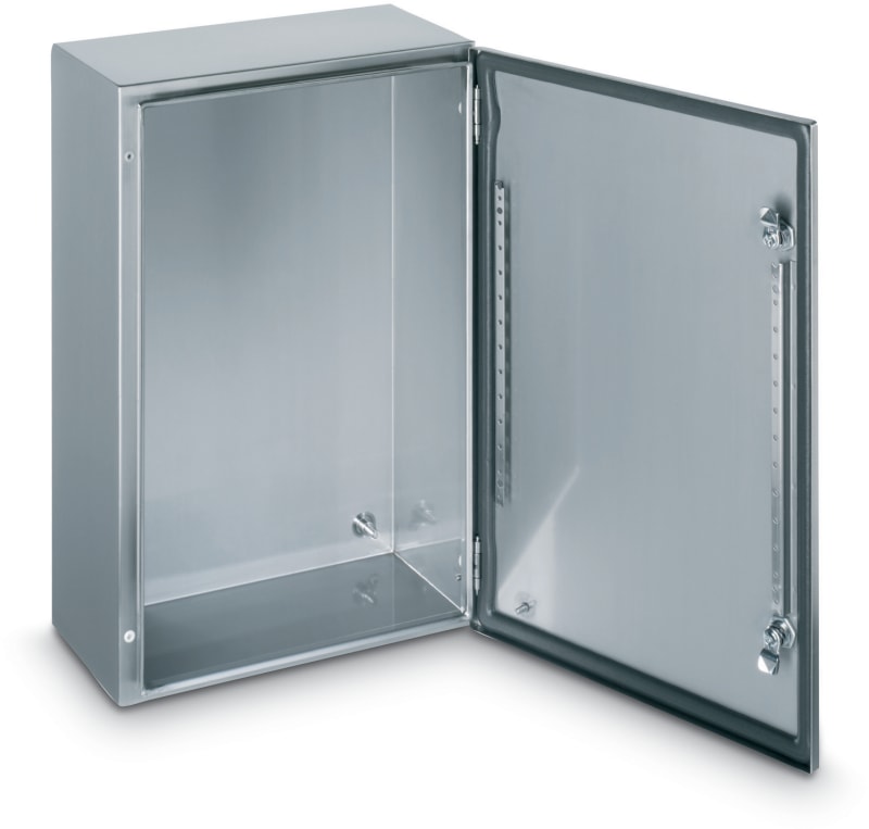 Schneider Electric NSYS3X6420 PanelSet S3X stainless 304L, Scotch Brite® finish, H600XW400XD200 mm.